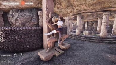 The Ancient Idol Came Alive to Fuck Lara Big Tits Blowjob Cumshot