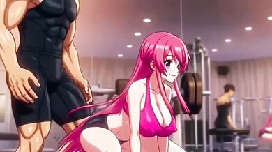 Yoga trainer destroyed me with her big natural tits and ass
