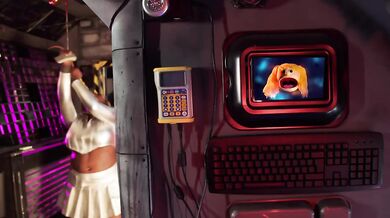 Destroyed Ebony Space Babe Xeinna Rose Gets Gangbanged by a White Cosplay Nerd