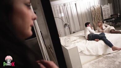 College sluts double blowjob before dinner mess cum in mouth