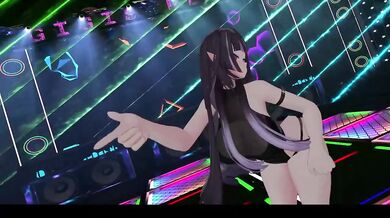 MMD Elf Vtuber Gets R18 Ruined by Fortnite Horny Gamers
