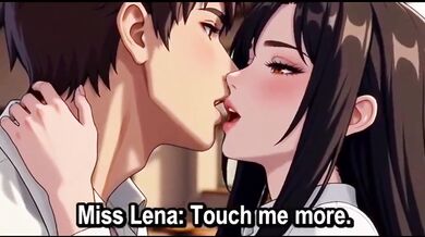 Horny stepmom teacher destroys student after class