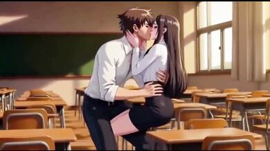 Horny stepmom teacher destroys student after class