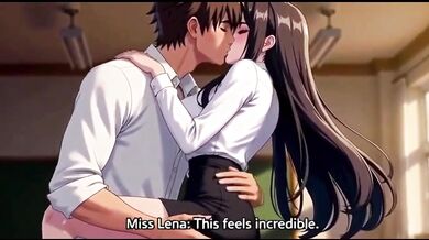 Horny stepmom teacher destroys student after class
