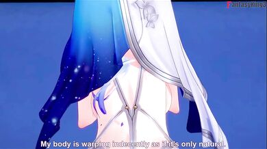 Shorekeeper gets wrecked POV big tits ass worship from anime fantasykings