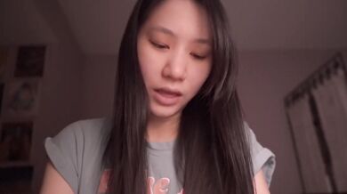 Daddy's instructions ruined my cute Asian good girl body
