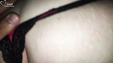 HORNY STEPMOM gets stuffed with panties while I destroy her creamy pussy