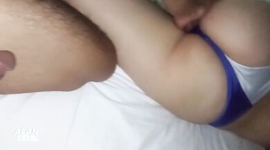 Stranger's hard fuck in hotel room afterparty raw couple