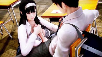 My Friend Showed His Waifu How to Win with a Gushing Blowjob