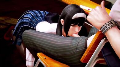 My Friend Showed His Waifu How to Win with a Gushing Blowjob