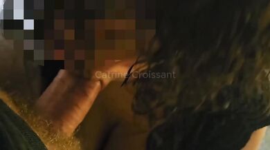My cuckold husband watches me get throat fucked and JOISES deep in my mouth