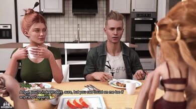 Angel's Love #17 destroyed by big tits lesbian butt playthrough