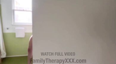Step Dad Destroys Horny Teen Stepy with Creampie Cowgirl