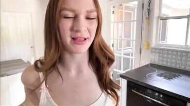 Step Dad Destroys Horny Teen Stepy with Creampie Cowgirl