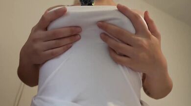 Big ass Latina MILF wife gets destroyed with pussy play