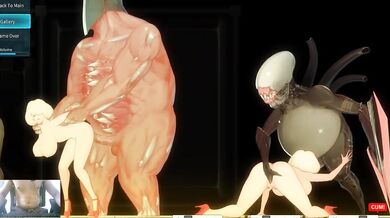 18 year old blonde gets destroyed by alien monster cock poundage hardcore bdsm bondage creampie
