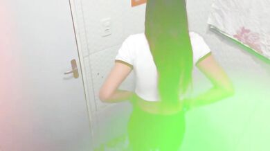 Girl gets fucked in public bathroom after sneaky stranger slips in