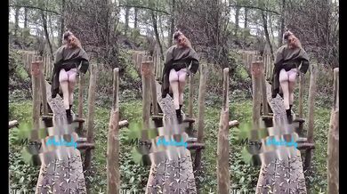 Amateur cowgirl rides doggystyle until cum drips from her shaking thighs