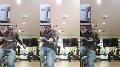 Speedcycle fitness trainer gets back in shape leaking workout lust