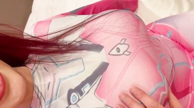AI sexbot egirl gets throat fucked POV creampie