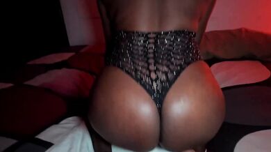 Huge chocolate ass ebony milf gets destroyed by BBC in secret