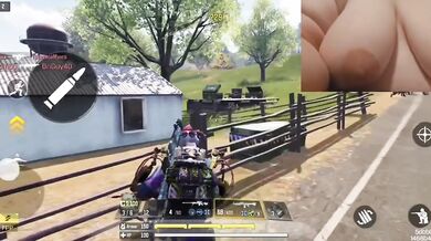 COD with my tits out my prize cum gush