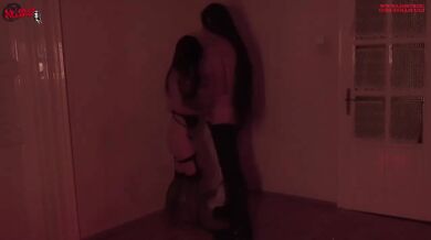 Shane makes Mel cum while she gushes big tits raw Italian blowjob