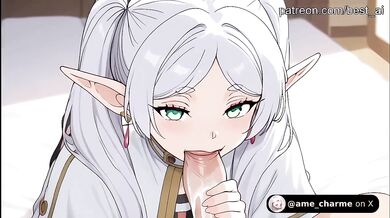 Immortal elf gets ruined on camera soaking wet missionary and anal