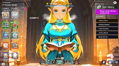 Big tits Zelda gets destroyed in hentai gameplay walkthrough