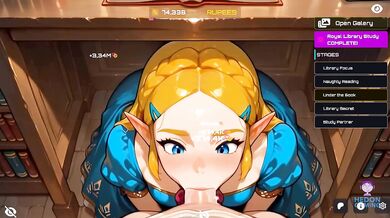 Big tits Zelda gets destroyed in hentai gameplay walkthrough