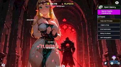 Big tits Zelda gets destroyed in hentai gameplay walkthrough