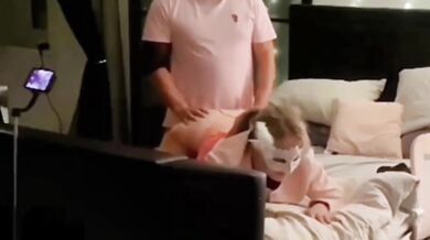 British MILF gets fucked raw while husband watches and cries