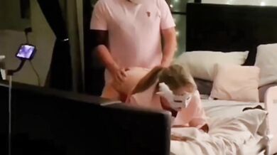 British MILF gets fucked raw while husband watches and cries
