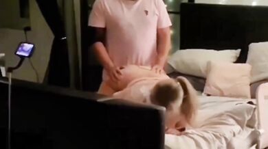 British MILF gets fucked raw while husband watches and cries