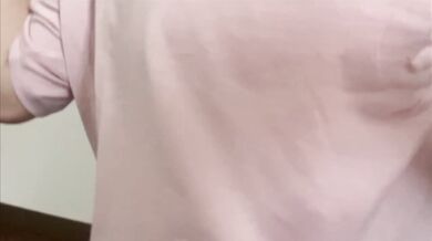 Gym sweat makes me cum hard at home alone