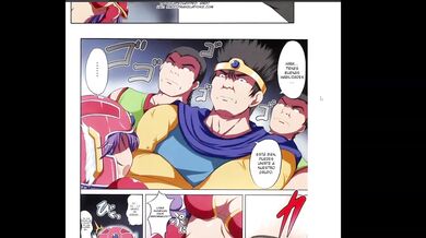 Dragon Quest comic pounded raw by greedy anime slut