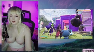 Palworld base tour makes blonde gamer girl choke on her own game