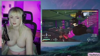 Palworld base tour makes blonde gamer girl choke on her own game