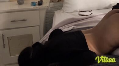 Romantic afternoon destroyed by big dick pounding latina’s curvy body