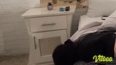 Romantic afternoon destroyed by big dick pounding latina’s curvy body