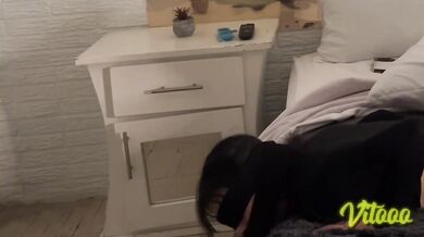 Romantic afternoon destroyed by big dick pounding latina’s curvy body