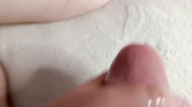 Big cock stretching tight pinky pussy for sis creampie