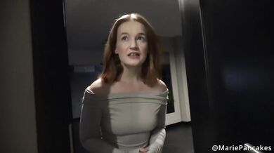Petite Blonde Thrown Out Cums Begging Her Boyfriend's Best Friend For Help Anal Facial