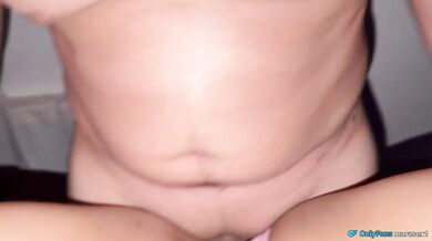 Latina milf creampie orgasm destroys tight pink pussy hard