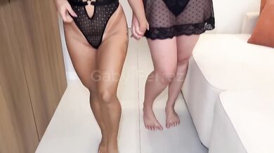 Lesbian Hookup with Big Ass Sister in Law Blowjob and Plug Ass