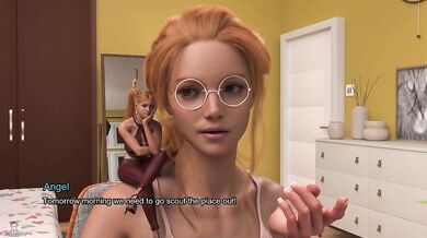 Angel's Love #21 Butt Playthrough Gushing Futa Lesbian Walkthrough HD