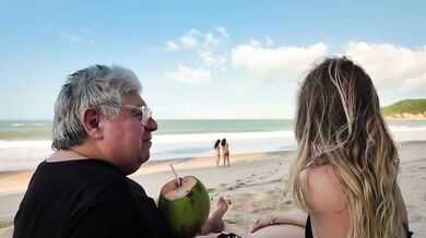 Naked in the caribbean with El Nono Keila Bassi coconut betrayal