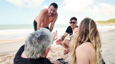 Naked in the caribbean with El Nono Keila Bassi coconut betrayal