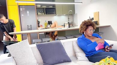 The boss should never have hired me the ebony maid took control