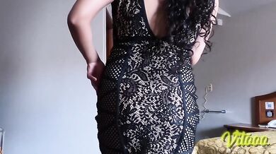 Latina POV boyfriend penetrates her hot body in mini skirt